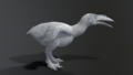 Fellbeak Macaw 3D render.png